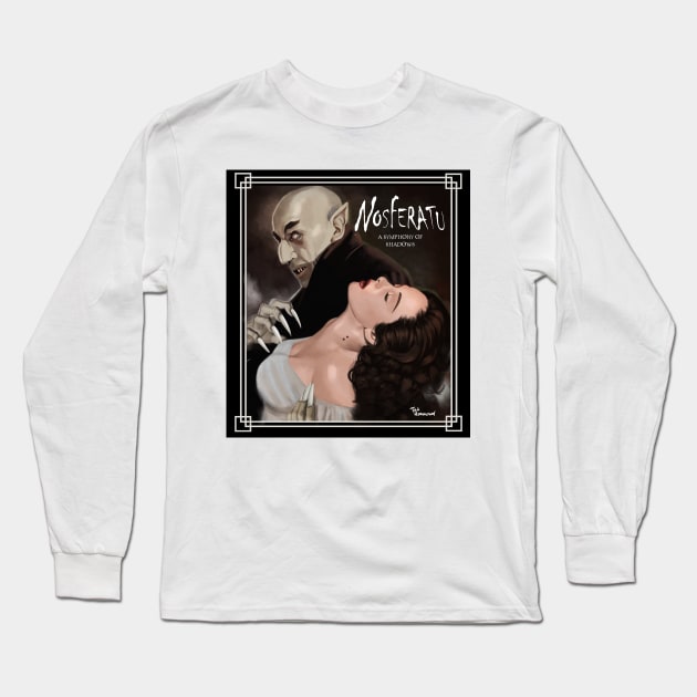 Nosferatu Long Sleeve T-Shirt by ted1air